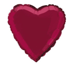 Ballon mylar 45 cm coeur...