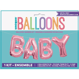 Guirlande ballons foil Baby...