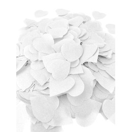 80g de confettis coeurs -...