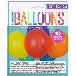 10 ballons LATEX 30 cm -...