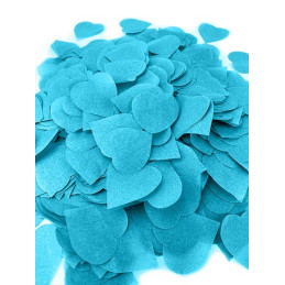 80g de confettis coeurs -...