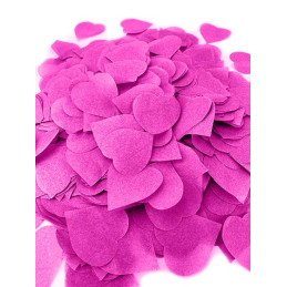 80g de confettis coeurs -...