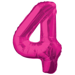 Ballon foil 87 cm FUSCHIA...