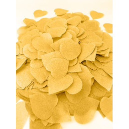80g de confettis coeurs -...