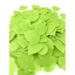 80g de confettis coeurs -...