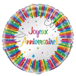 Ballon foil  45 CM Joyeux...