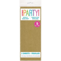 5  feuilles papier de soie...