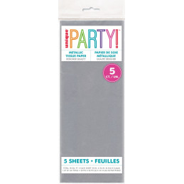 5  feuilles papier de soie...