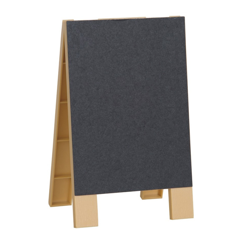 Chevalet de table salsa table réservée réservé 11x5cm PVC noir 75 / 100