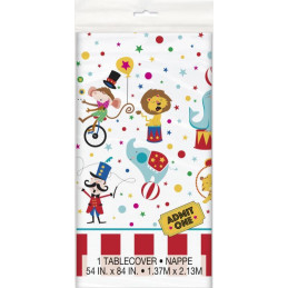 Nappe PE 137 x 213 cm CIRCUS 