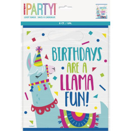 8 sacs lama 
