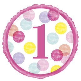 Ballon foil 45 cm''1er...