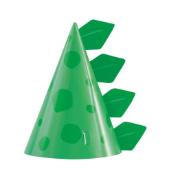 8 Chapeaux pointus Dinosaure 