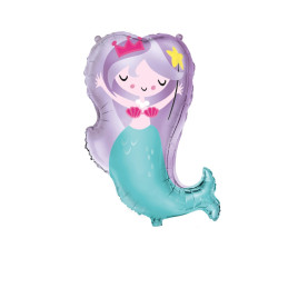 Ballon foil SIRENE 73 cm 