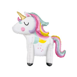 Ballon foil LICORNE 76 cm à...