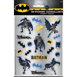 80 Stickers 3D BATMAN (4...