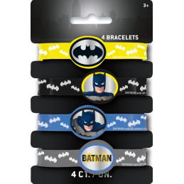 4 Bracelets stretch BATMAN 