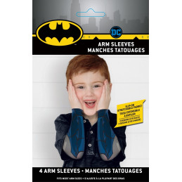 4 Manches tatouages BATMAN 