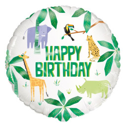 Ballon foil 45 cm SAFARI...