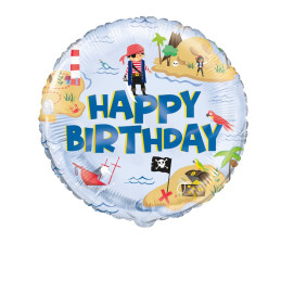 Ballon foil 45 cm HAPPY...