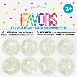 8 Balles rebondissantes...