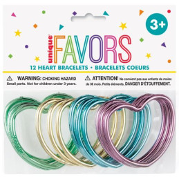 12 Bracelets brillants...