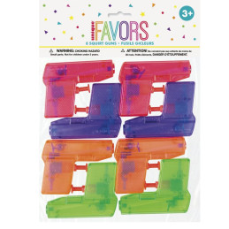 8 Petits pistolets à eau 