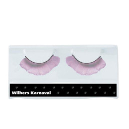 Cils plumes (rose) 