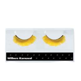 Cils plumes (jaune) 
