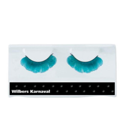 Cils plumes (aqua) 