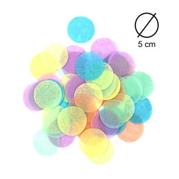 80g de confettis XXL Diam 5...