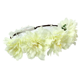 Couronne de Fleurs blanches 