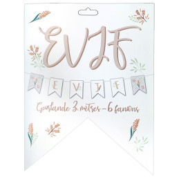 Guirlande 3M papier EVJF 6...