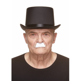 Moustache Chaplin - Blanche...