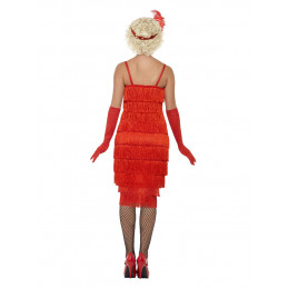 couronne et gants Rouge Smiffys Costume Reine de cartes avec robe