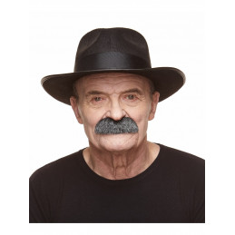 Moustache Brosse - Poivre...