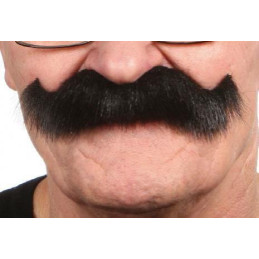 Moustache  en Crocs - Noire...
