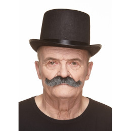 Moustache en Crocs - Poivre...