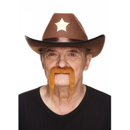 Moustache Pirate - Roux (022) 