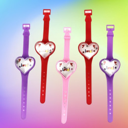 Set de 5 bracelets COEUR...