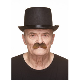Moustache Brune Elegante 90...