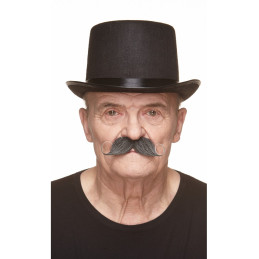 Moustache Noire et Balnche...