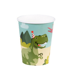 10 Gobelets  papier Dino...