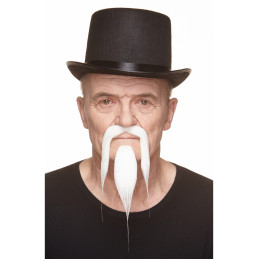Moustache Chinois longue -...