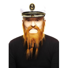 Barbe + moustache Captain...