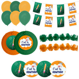 Kit déco Rentrée des...