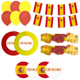 Kit déco Supporter Espagne...