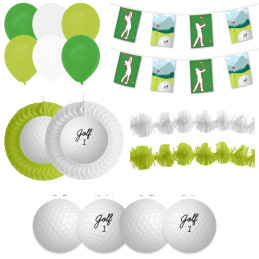 Kit déco SPORT GOLF 15 pièces 