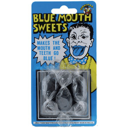 Bonbons langue bleue...