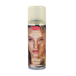 Laque à cheveux paillettes...